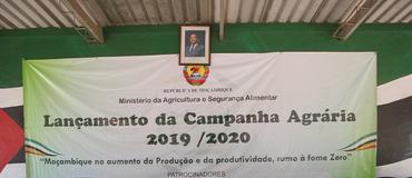 Sofala palco das cerimónias do Lançamento da Campanha Agrária 2019-20