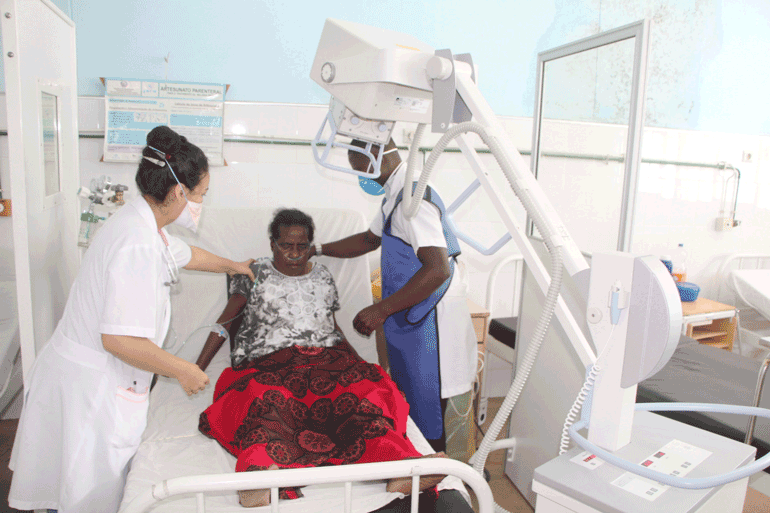 Hospital Central da Beira: Banco de Socorros já conta com aparelho de “Raio-X”